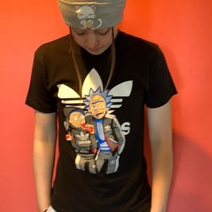 Adidas graphic Tshirt